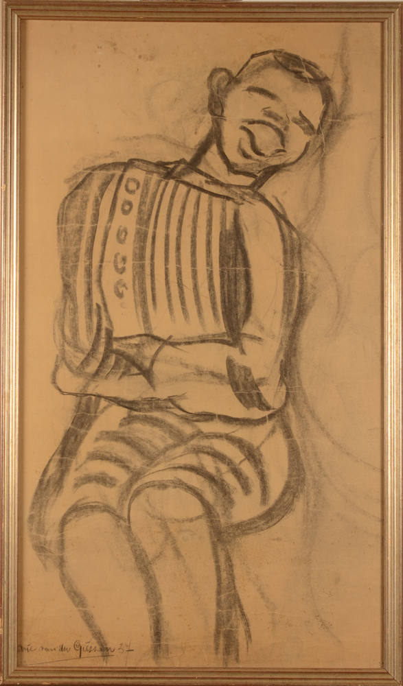 Arie van de Giessen — The drawing in its frame