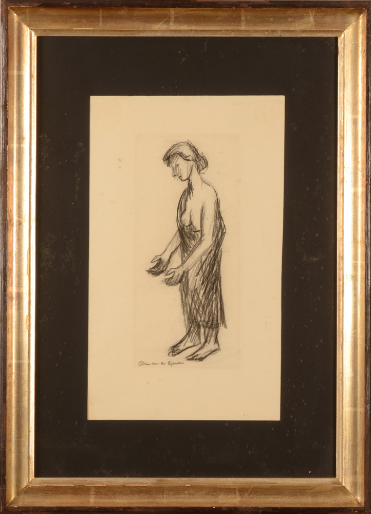 Arie Van de Giessen — The drawing in its frame