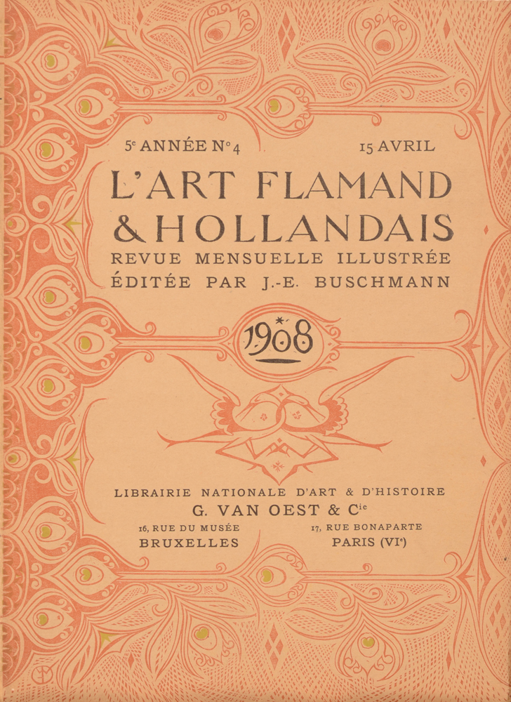 Art Flamand et Hollandais 1908 — April issue loose