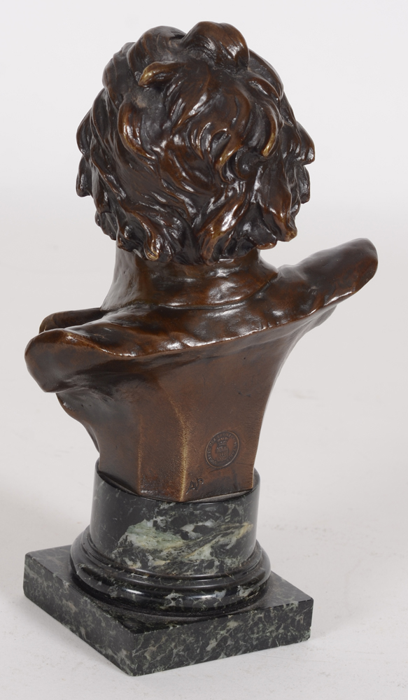 Lucca Madrassi Bust of the young Napoleon — Back of the bust