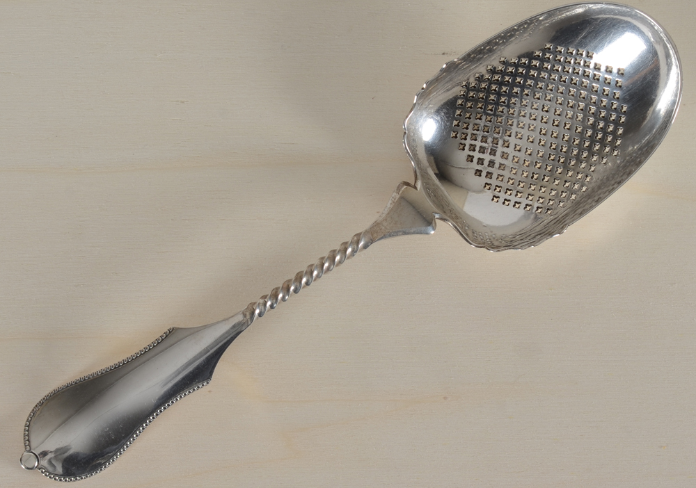 Jan Boon — Cuillière à servir en argent massif de belle qualité