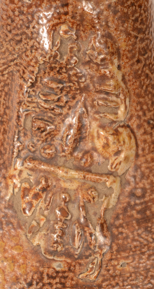Baardman Jug — Detail of the mask decoration
