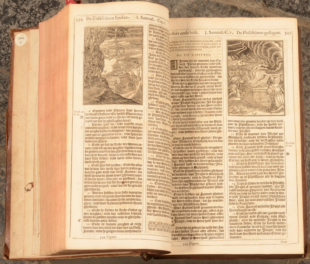 Biblia Sacra — Another view of this profusely illustrated book