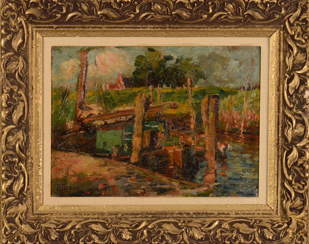 Rene Bosiers — The painting with its probably contemporary frame