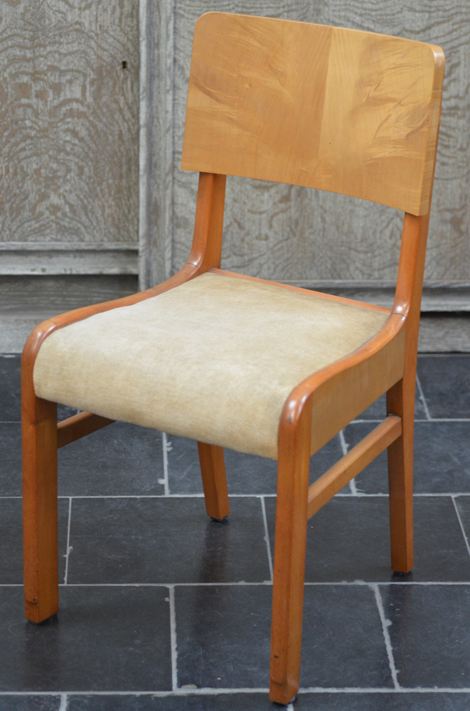 Jules Boulez — Une paire de chaises art deco, dessinées et exécutés sur commande, années 30.