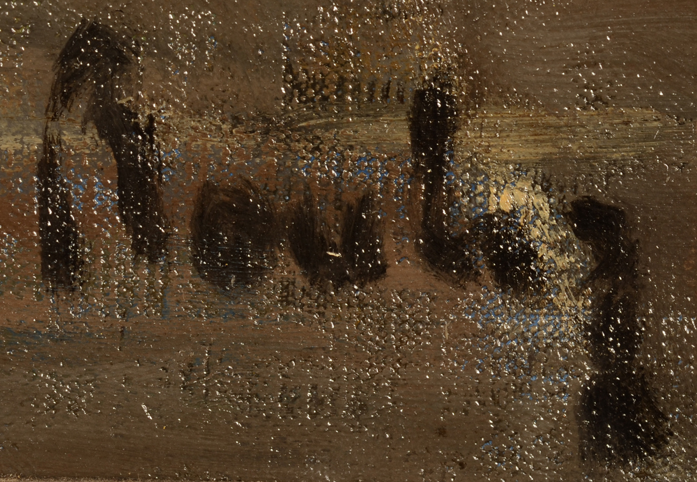 Jules Boulez — Signature of the artist, bottom right
