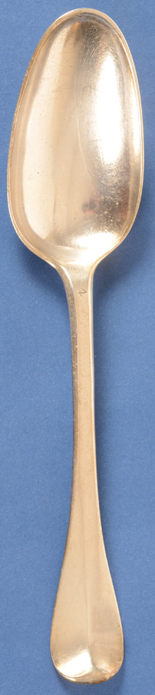 Unknown Brussels silversmith — Front of the spoon