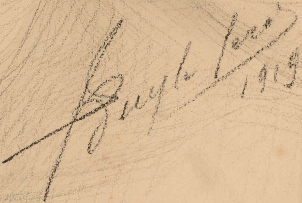 Ferdinand Buyle — Signature of the artist, bottom right