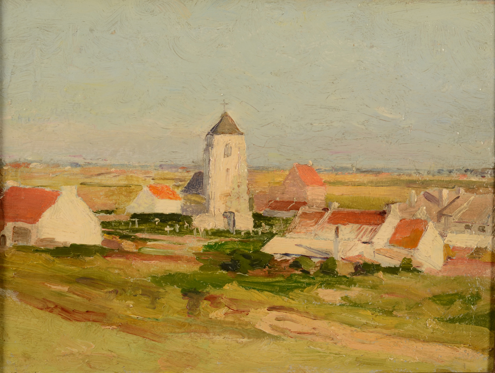 Georges Buysse Mariekerke — oil on panel, attributed to G. Buysse and to be dated in or before 1897.