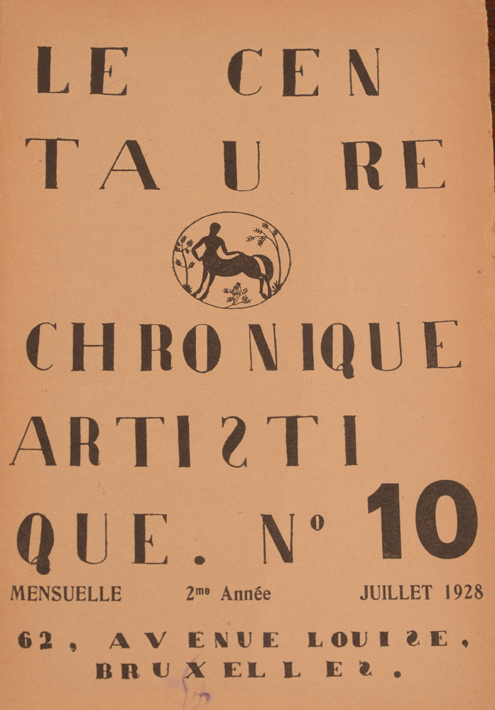 Le Centaure — July 1928