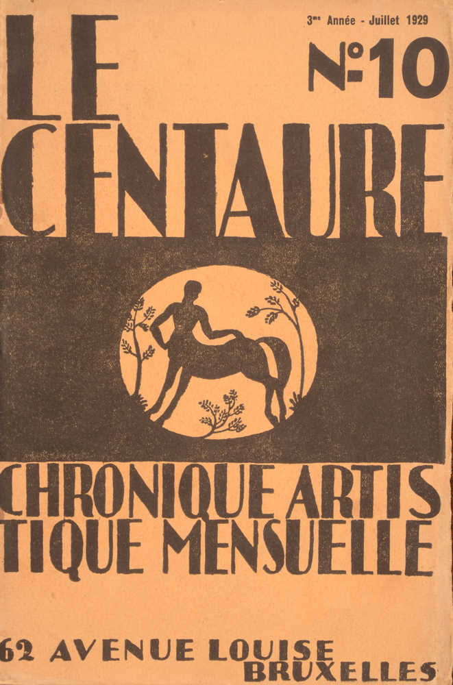 Le Centaure — July 1929