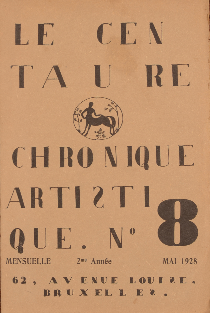 Le Centaure — May 1928