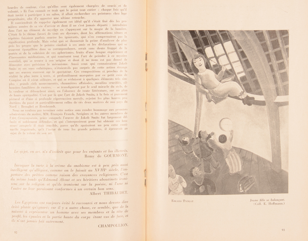 Le Centaure — Article March 1928