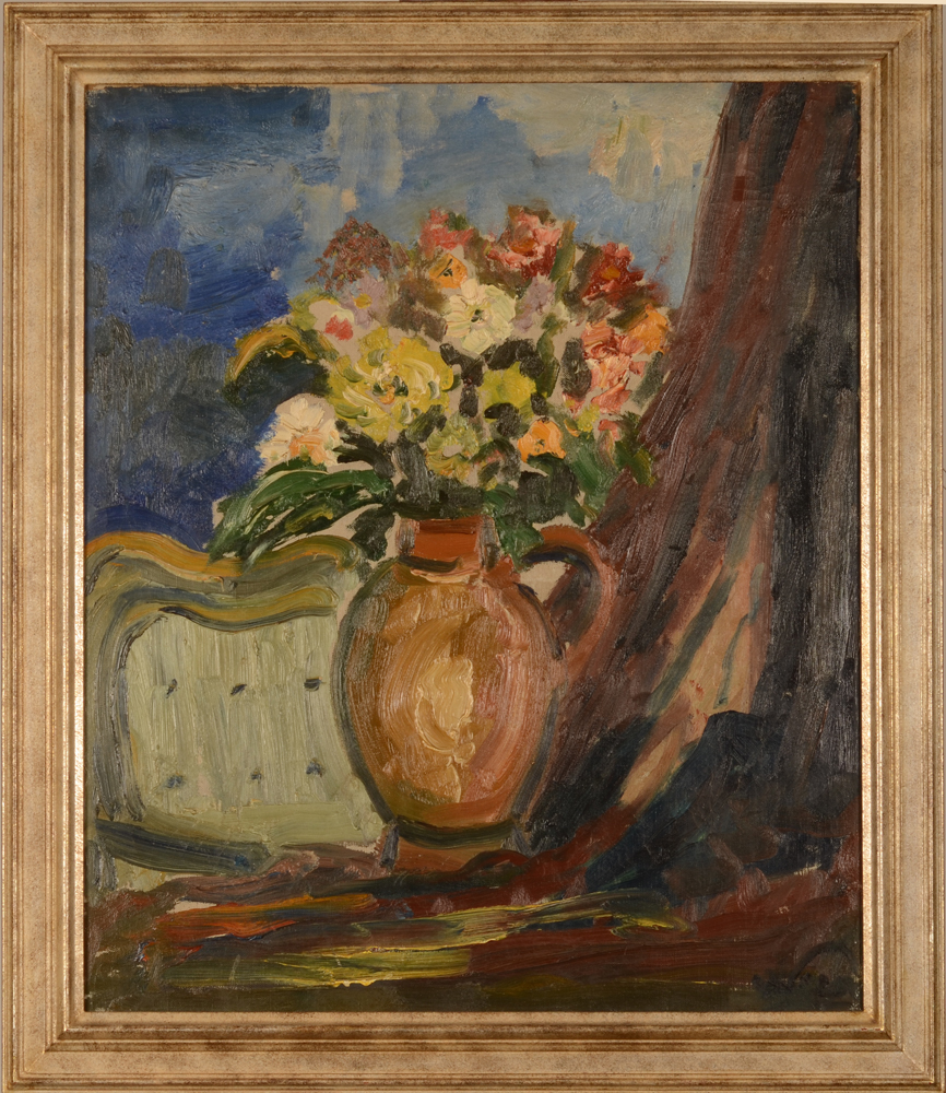 Willy Clevers Expressionist Still life — with the frame