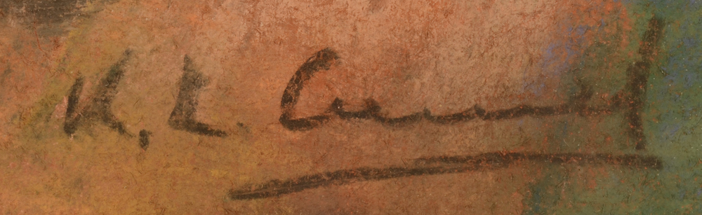 Karel Cornel — Signature of the artist, bottom right