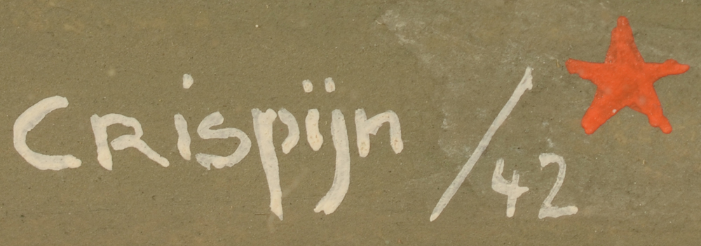 Emiel Octaaf Crispijn — Signature of the artist and date, bottom right