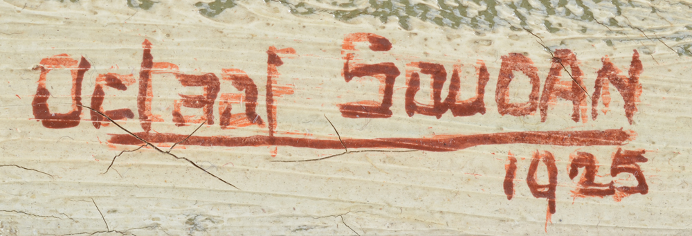 Octave Soudan — Signature and date by the artist, bottom right