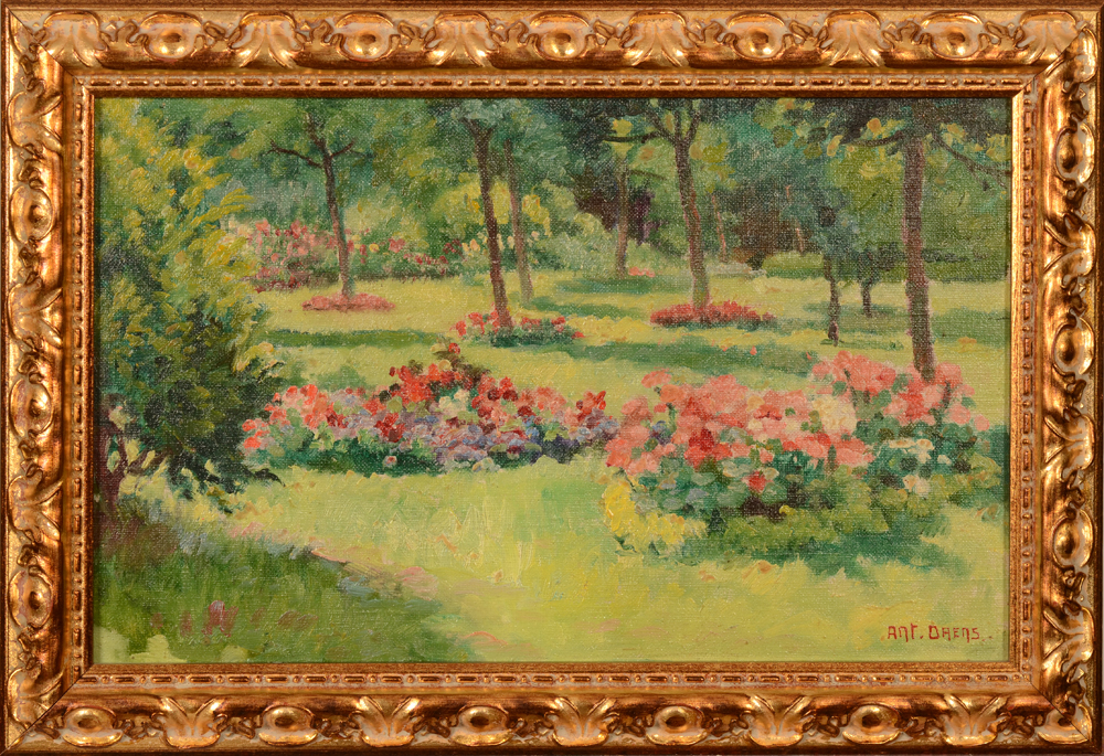 Antoine Daens Summer Garden — with a modern frame