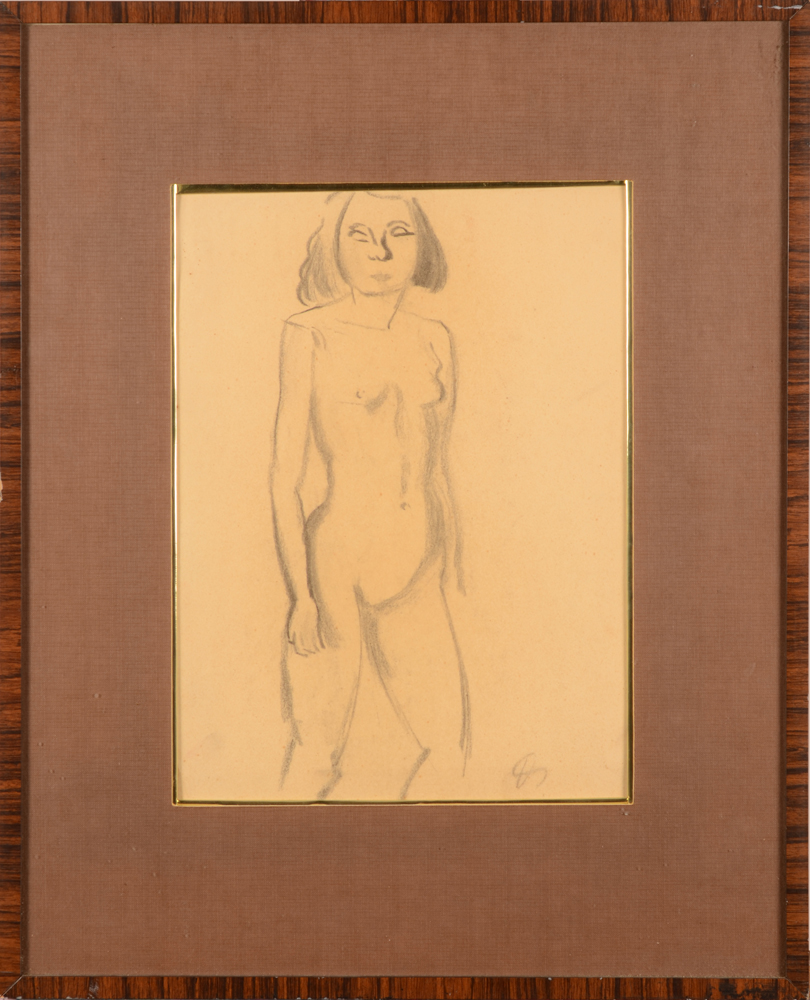 Jules De Sutter  — The drawing in its frame