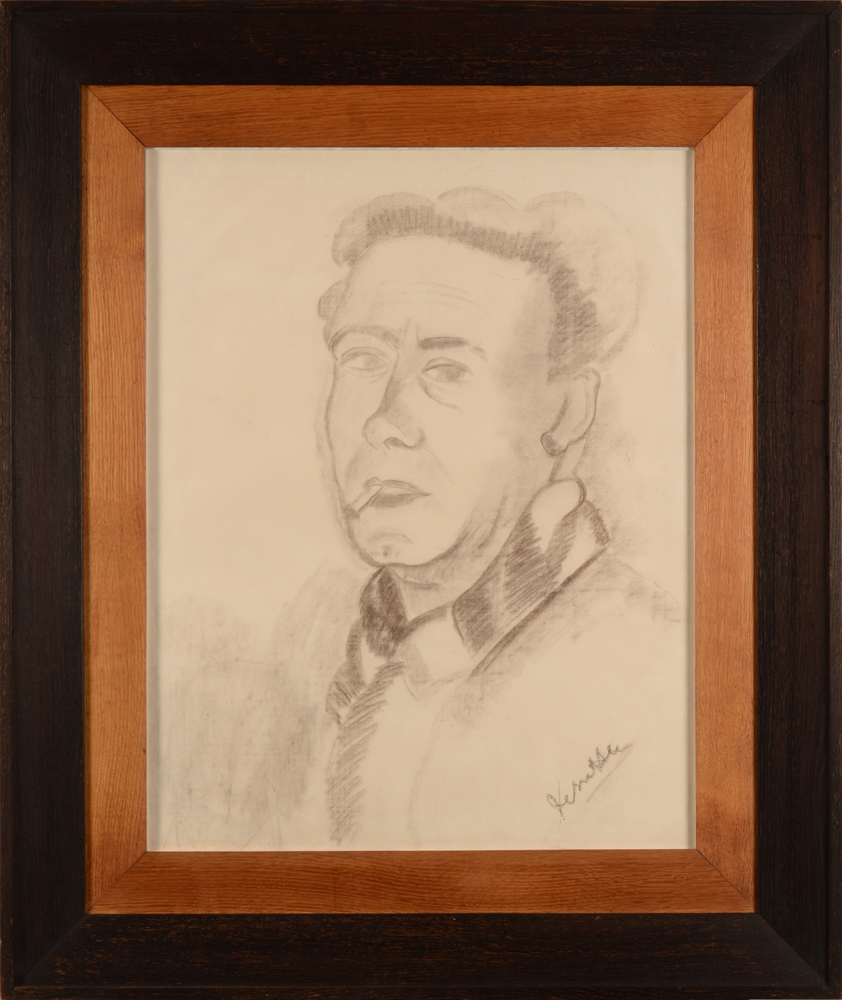 Jules De Sutter — Zelfportret van de kunstenaar, ca. 1938