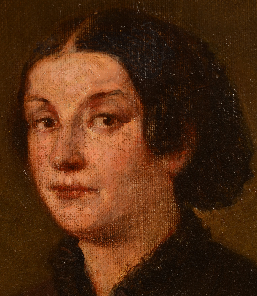 Lieven De Winne — Detail of the portrait