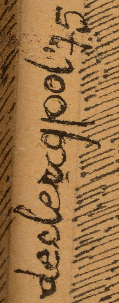 Pol Declercq — Signature of the artist and date, bottom left