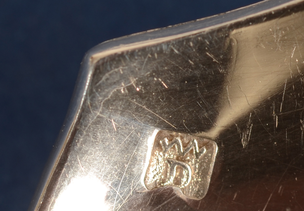Delheid Frères — Makers mark on one of the pieces