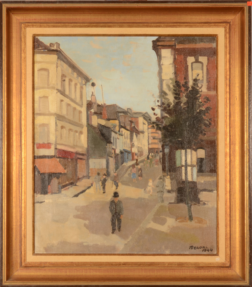 André Dendal Brussels 1944 — in the original frame<br>