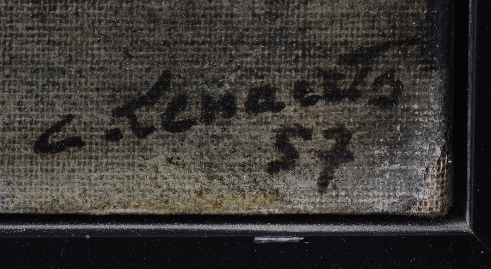 Carlos Lenaerts — Signature of the artist and date, bottom right