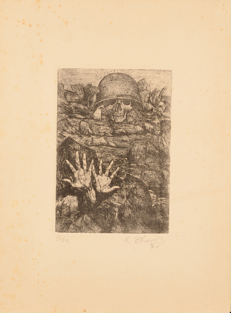Camille D'Havé — The etching, full margins (unframed)