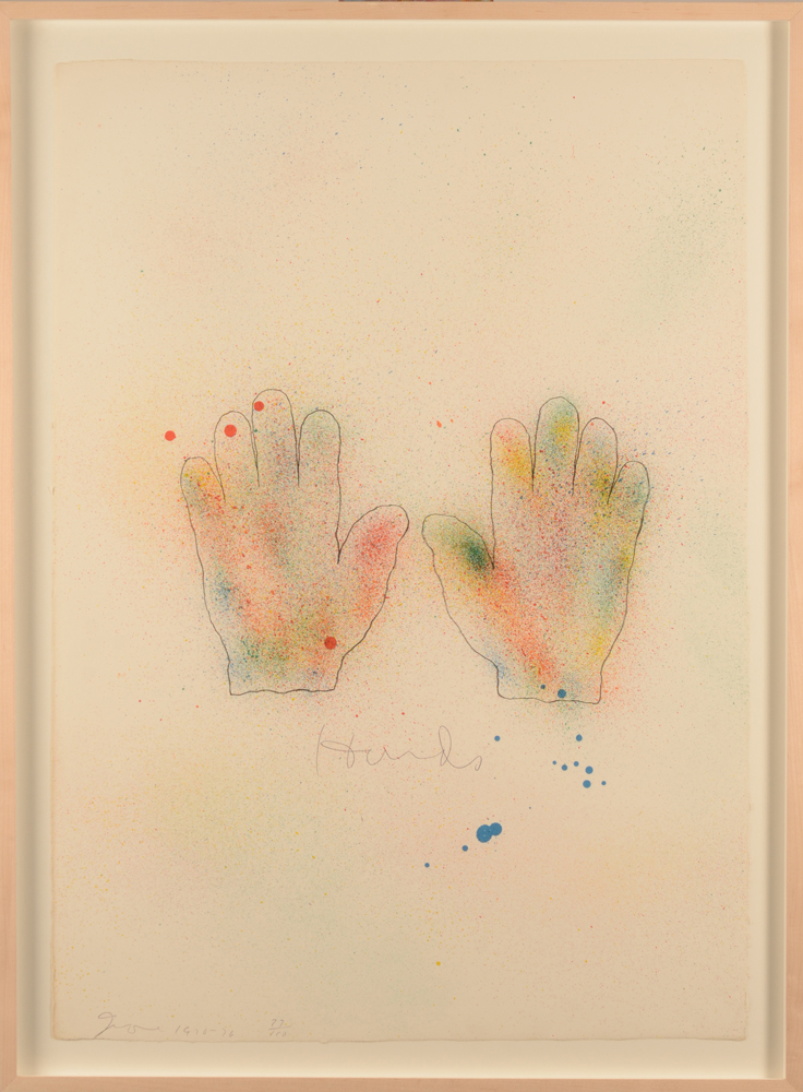 Jim Dine — lithographie en couleurs de 1976, signée et justifiée en crayon