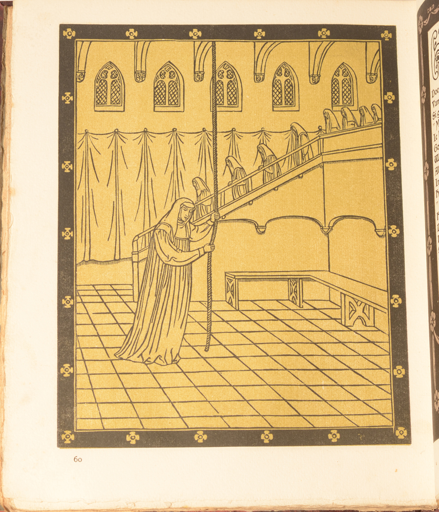 Charles Doudelet — Typical medieval style Doudelet symbolist image