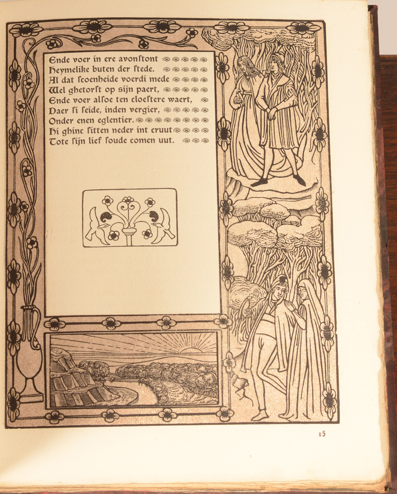 Charles Doudelet — Another sample of a beautiful art nouveau page