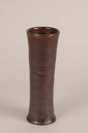 1958-1960 — Vase, 28 x 10 cm, unsigned with glaze formula written on the bottom.
