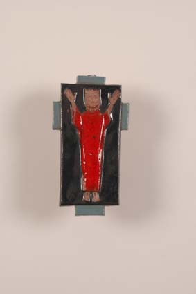 1957-1960 — &lsquo;Christ&lsquo;, 14,5 x 8 cm, unsigned.