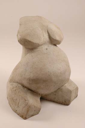 1968-1970 — Sculpture, 53,5 cm, unsigned.