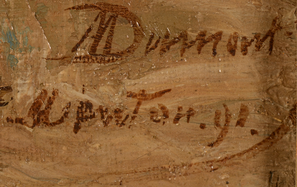 Marguerite Dumont — <p>Signature of the artist, localisation and date bottom right</p>