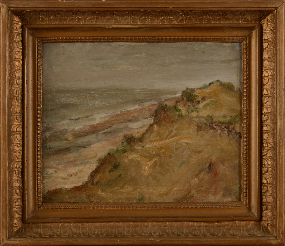 Maurice Dupuis — the painting in an old 19th century frame, probably chosen by Dupuis himself