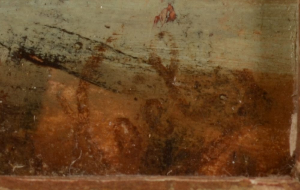 Unknown artist — Detail of the signature of the artist, bottom right