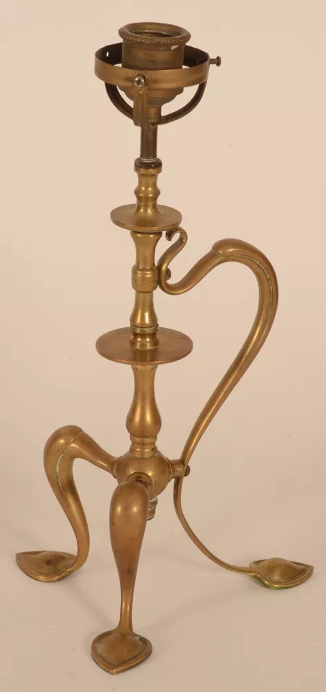 English arts and crafts brass lamp, Gallery, Lighting, English arts and  crafts brass lamp