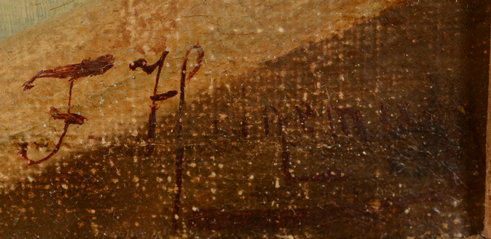 Illegible signature — Signature, bottom right