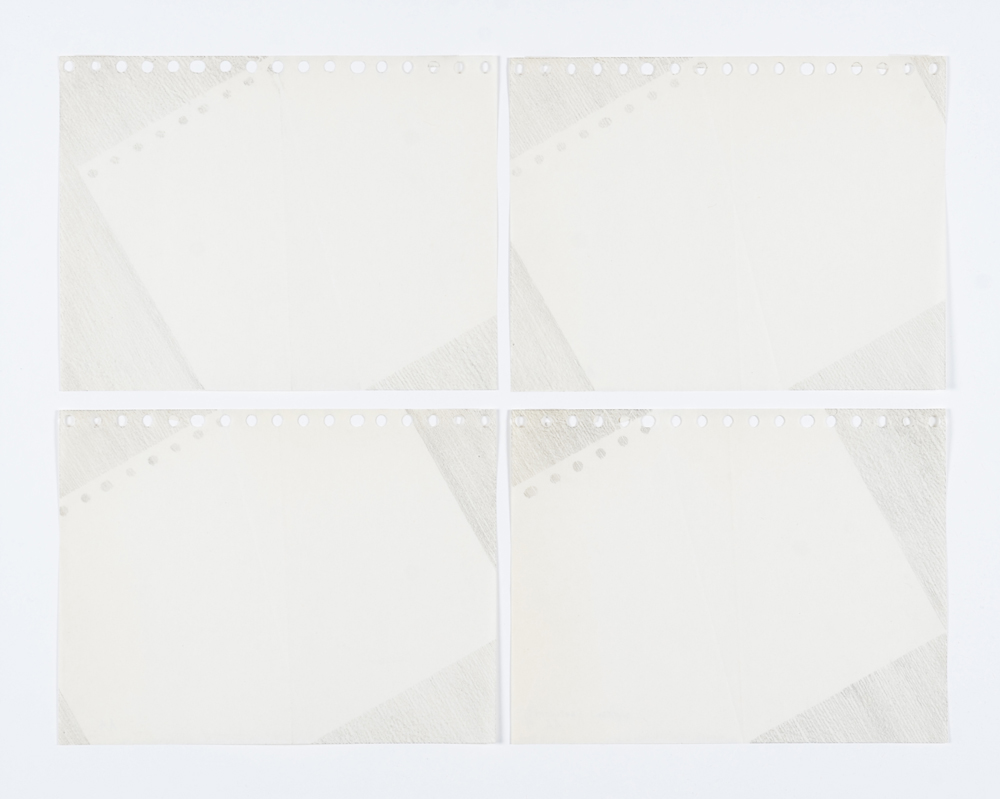 Wybrand Ganzevoort — Dessin original minimaliste de cet artiste néerlandais, mais travaillant à Anvers