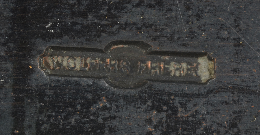 Constantin Meunier — Mark of Wolfers at the back