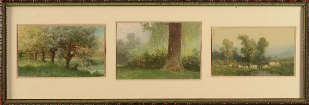 Jean Julien Godenne — Three landscape impressions in one frame