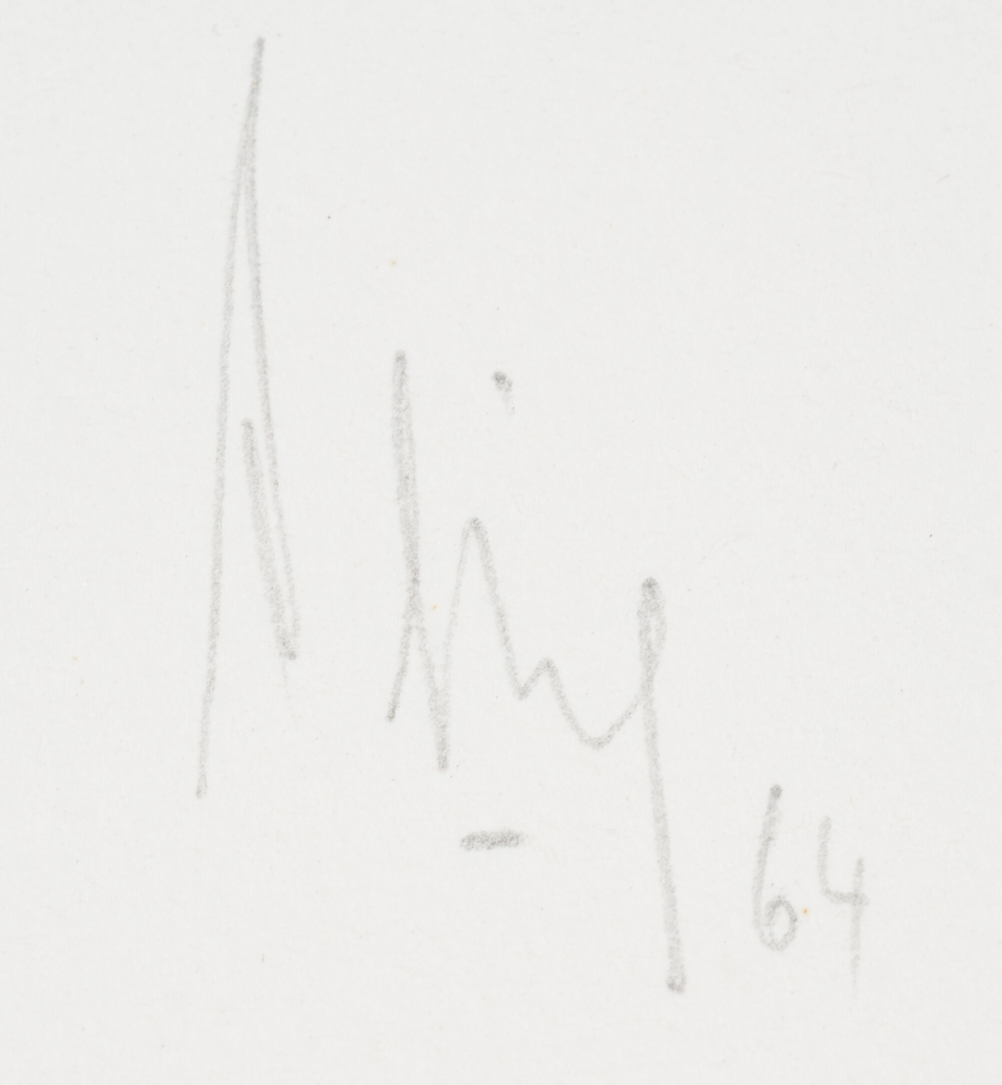 Luc Peire — Signature of the artist and date bottom right in pencil