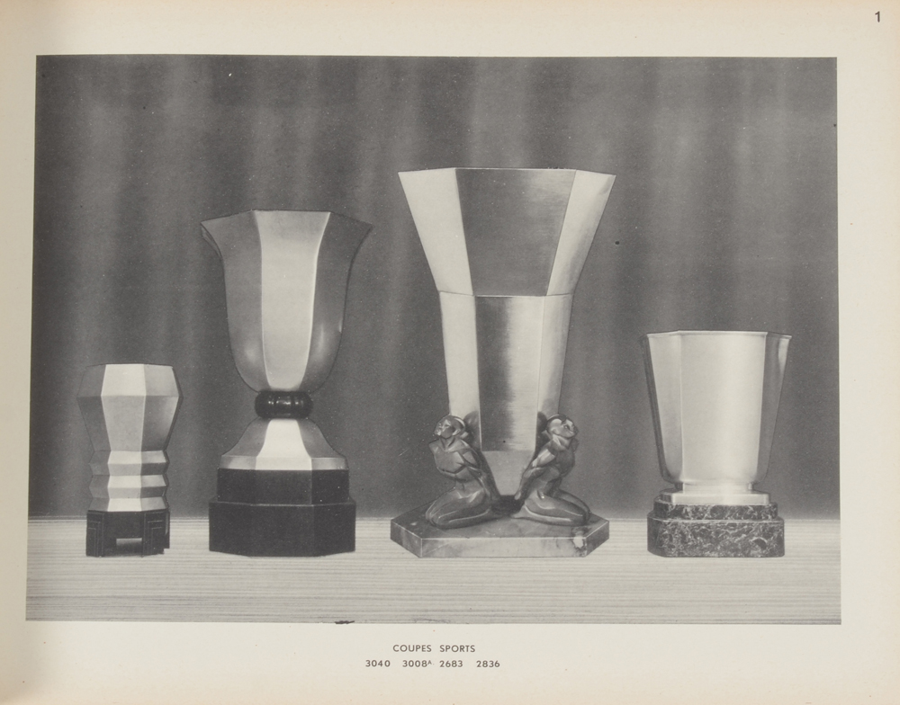 Delheid Frères — Another page with silver vases