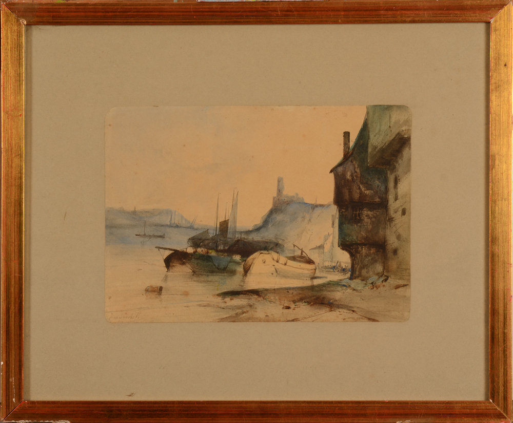 Jacob Jacobs — The watercolour in its frame