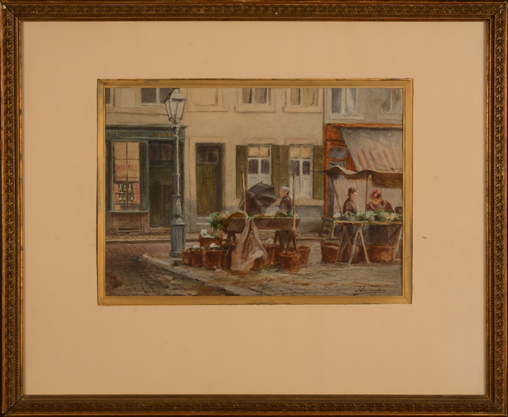 Frédéric Jomouton — The watercolour in its frame