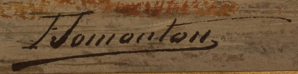 Frédéric Jomouton — Signature of the artist, bottom right
