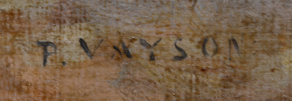 Paul Vayson — Signature of the artist bottom right